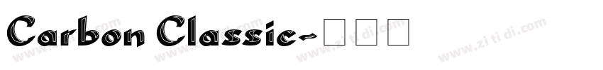 Carbon Classic字体转换